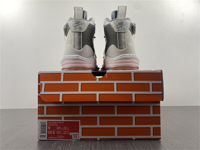 Nike Air Force 1 Mid Off-White White DO6290-100