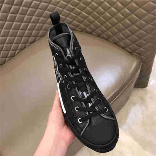 DR B23 OBLIQUE HIGH TOP SNEAKER BLACK