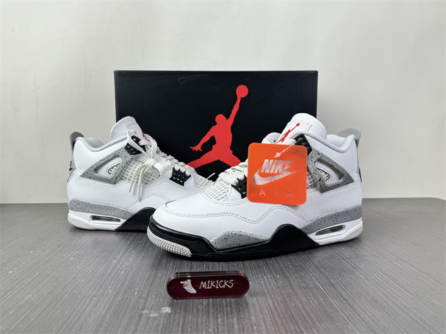 Air Jordan 4 “White Cement” 2025 FV5029-100