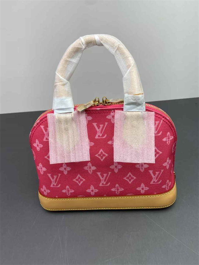 L0vis Vvtt0n Monogram Alma BB Rose Ruban