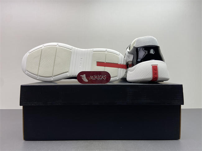 Pra*a Cup Sneakers Black+Brown