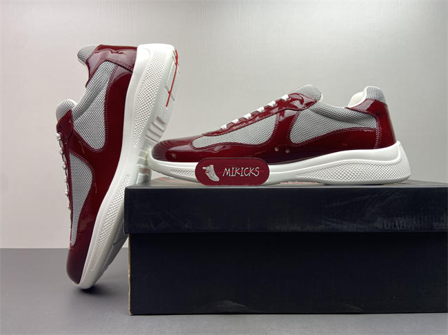 Pra*a Cup Sneakers Burgundy